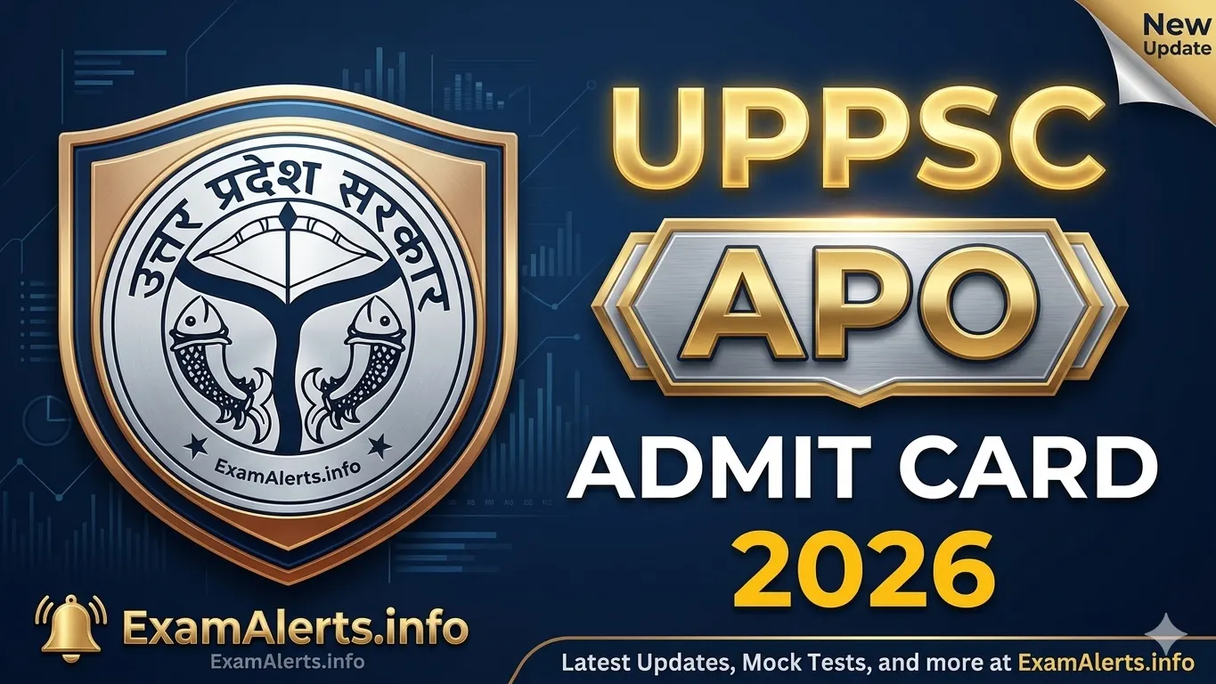 UPPSC APO Admit Card 2026 – Assistant Prosecution Officer Exam